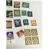 Image 2 : Lot (22) Nazi Germany And Occupied Stamps