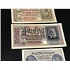 Image 3 : Lot (3) Nazi Germany Bank Notes