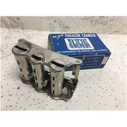 McGill Paragon Vintage 3 Barrel Change Caddy W/ Box