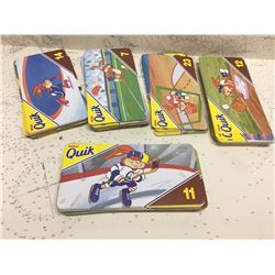 Large Lot Nestle Quik Sports Cards