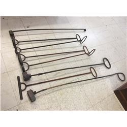 Lot (8) Branding Irons
