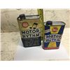 Image 4 : Lot (2) Whiz Motor Rhythm Service Station Cans