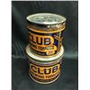 Image 3 : Lot (2) Key Wind Club Chewing Tobacco Tins