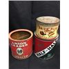 Image 1 : Lot (3) Tobacco Tins Union Leader Half/Half Brier