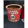 Image 4 : Lot (3) Tobacco Tins Union Leader Half/Half Brier