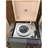 Image 4 : Lot Portable Vintage Record Players Fold/Philco & Electrohome (Powers On But Not Tested)