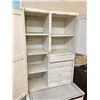 Image 2 : Unusual Size Antique Hoosier Cupboard 70” x 26” x 21” (Sturdy But Needs Some Work