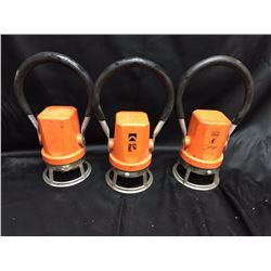 Lot (3) Vintage Railway Signal Flashlights