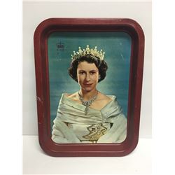 1953 Queen Bar Tray 16” x 12"