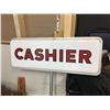Image 1 : Light Up Cashier / Photo Pole Sign, Needs New Plug End