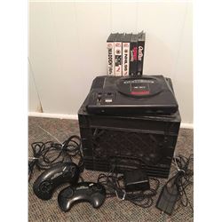 Working Sega Genesis w/ 5 Games All Boxed w/ Instructions