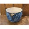 Image 3 : Blue Swirl Graniteware Enamel Kettle Pot