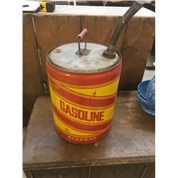 Retro 5 gallon Gasoline Can