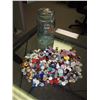Image 2 : Glass Jar Full Of Buttons