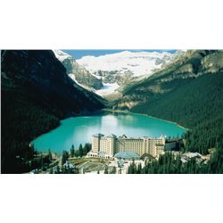 4 NIGHT STAY AT FAIRMONT CHATEAU LAKE LOUISE (ALBERTA) WITH AIRFARE FOR 2 PEOPLE