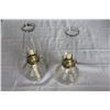 Image 1 : PAIR OF OIL LAMPS