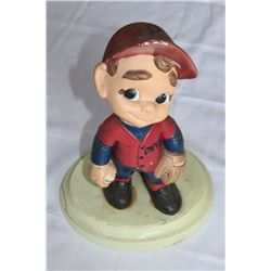 WOOD CHILD FIGURE