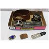 Image 1 : LOT OF BELTS BUCKLES AND BELT HOLDERS