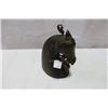 Image 1 : WOOD AND METAL BRONZE LIKE HORSE HEAD