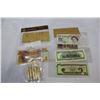 Image 2 : LOT OF VARIOUS BILLS AND GOLD VIALS