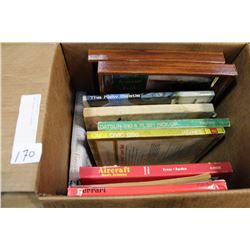 TWO BOXES OF BOOKS