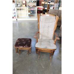 PLATFORM ROCKER AND OTTOMAN