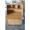 Image 2 : ROLLING OAK FINISH DROPFRONT DESK