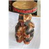 Image 1 : CARVED ELEPHANT STAND