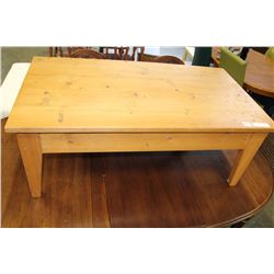 RUSTIC PINE COFFEE TABLE