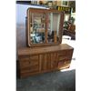 Image 1 : PALLISAR OAK DRESSER WITH MIRROR