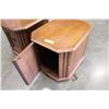 Image 2 : TWO MAPLE ENDTABLES