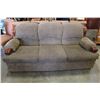 Image 4 : 3 PIECE PILLOW BACK WOOD FRAME SOFA LOVESEAT AND CHAIR
