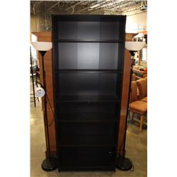 BLACK 6 BOOKSHELF