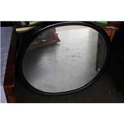 BLACK OVAL WALL MIRRORS