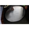 Image 1 : BLACK OVAL WALL MIRRORS