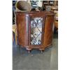 Image 1 : ANTIQUE GLASS FRONT DISPLAY CABINET