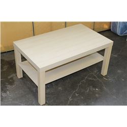 2-TIER MAPLE IKEA COFFEE TABLE