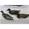 Image 1 : THREE DUCK DECOYS