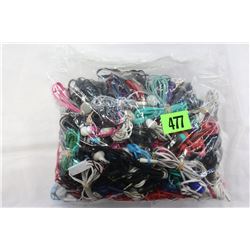 BAG OF ASSORTED HEADPHONES