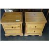 Image 1 : PAIR OF PINE NIGHTSTANDS