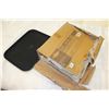 Image 1 : CASE OF 14" X 18" RUBBERIZED NON SKID SERVING TRAYS