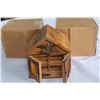 Image 1 : THREE DECORATIVE COASTER SETS IN BOX