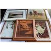 Image 1 : LOT OF PICTURES AND WOOD GOLF PICTURE