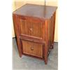 Image 1 : MODERN 2 DRAWER NIGHTSAND
