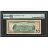 Image 2 : 2009 $10 Federal Reserve Note Chicago RARE Serial Number PMG Superb Gem Unc 67EP