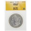Image 1 : 1886-O $1 Morgan Silver Dollar Coin Cleaned ANACS AU55 Details