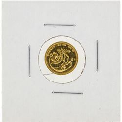 1984 1/20 oz China Panda Gold Coin