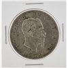 Image 1 : 1870 Italy 5 Lira Silver Coin