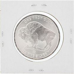 1 oz .999 Fine Silver Buffalo Round
