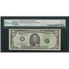 Image 2 : 1995 $5 Federal Reserve Note ERROR Insufficient Inking Error PMG Choice Unc. 64E